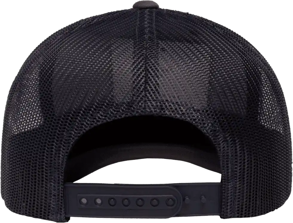 Yupoong 6606t Classics Retro Trucker Cap 2-tone - Charcoal Navy - Dark Gray / 6 5/8’’ - 7