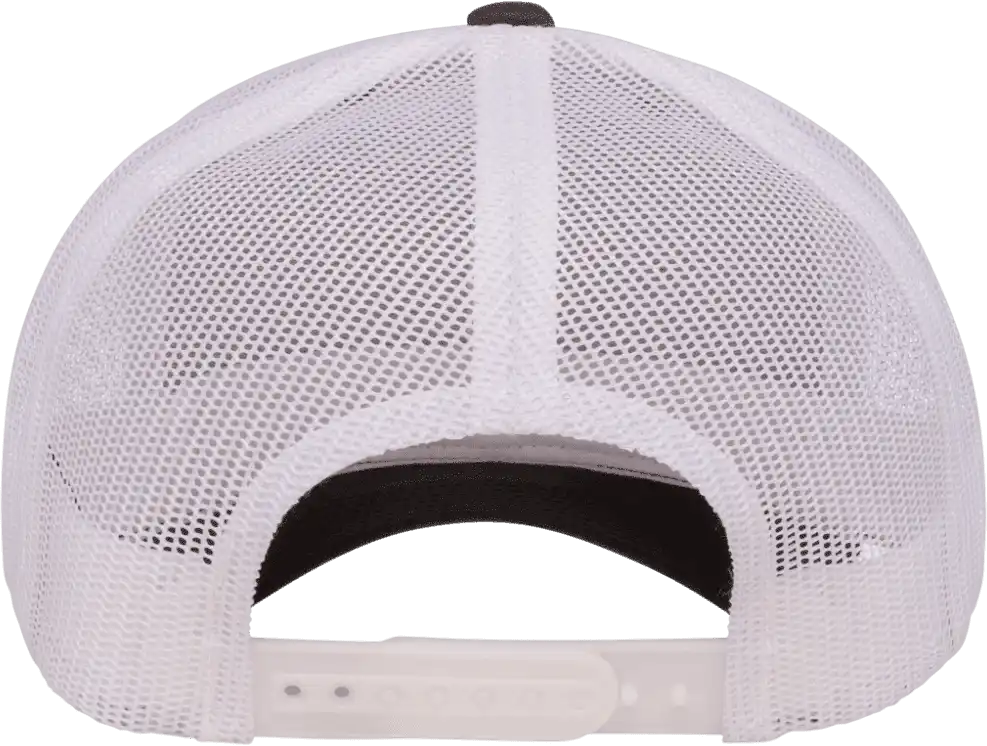 Yupoong 6606t Classics Retro Trucker Cap 2-tone - Charcoal White - Dark Gray / 6 5/8’’ - 7