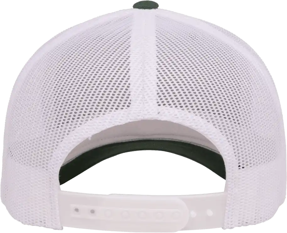 Yupoong 6606t Classics Retro Trucker Cap 2 Tone Evergreen White Forest / 6 5/8’’ 7
