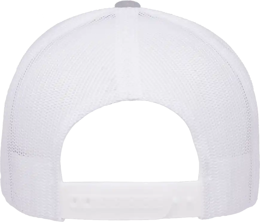 Yupoong 6606t Classics Retro Trucker Cap 2 Tone Heather White Gray / 6 5/8’’ 7