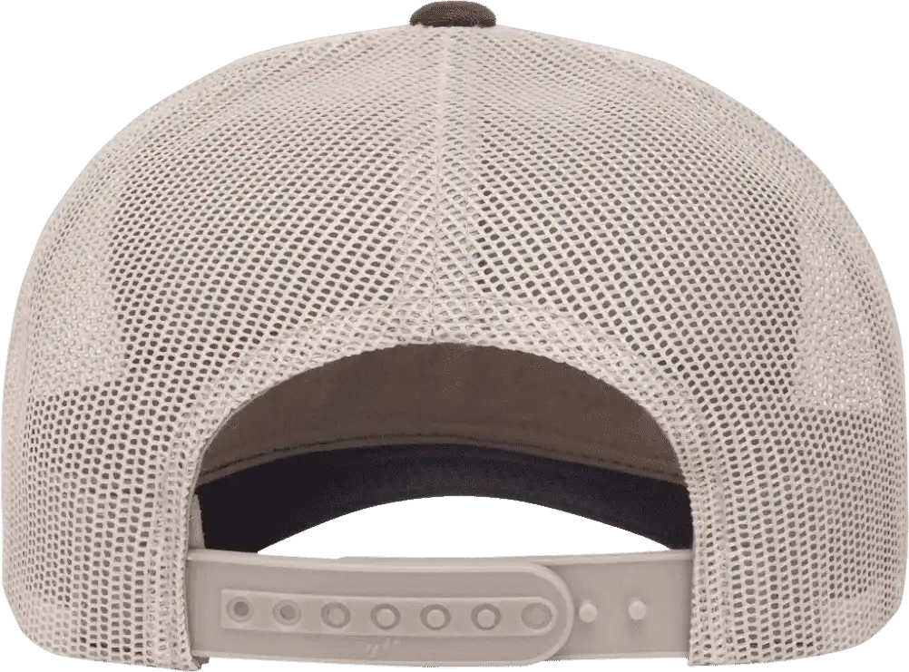 Yupoong 6606t Classics Retro Trucker Cap 2-tone - Navy Silver - Light Gray / 6 5/8’’ - 7