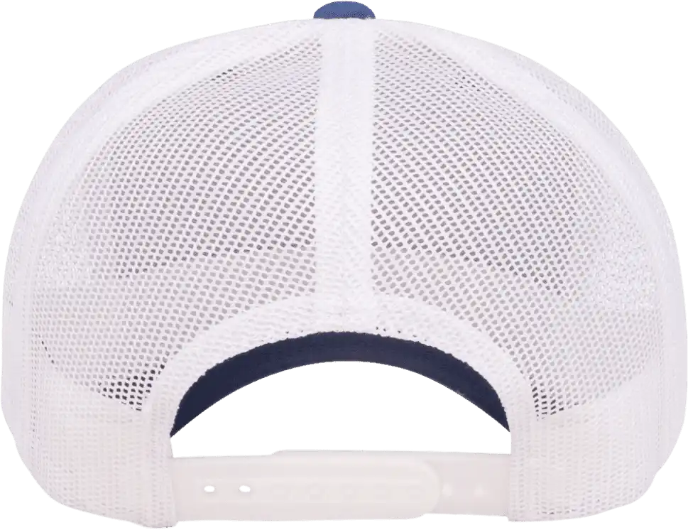 Yupoong 6606t Classics Retro Trucker Cap 2 Tone Royal White / 6 5/8’’ 7