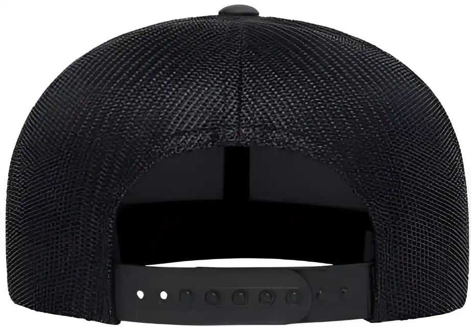 Yupoong 6609 Retro High Profile Trucker Cap - Charcoal Black - Dark Gray / one Size Fits Most