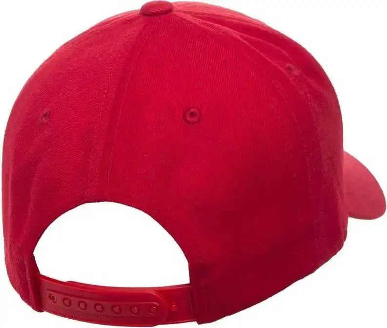 Yupoong 6789m Classics Premium Curved Visor Snapback Cap Red / 6 5/8’’ 7