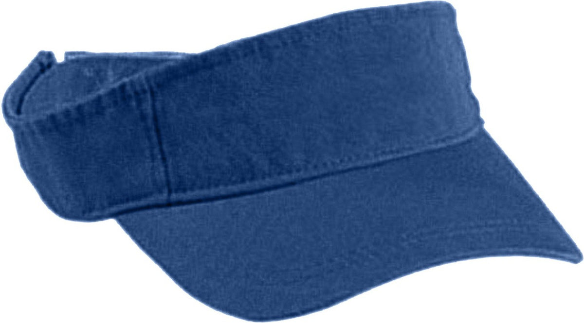 Yvis-w Youth Garment Washed Visor - Royal