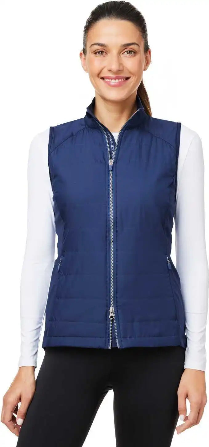 Zero Restriction L324l Ladies’ Tess Hybrid Vest Storm
