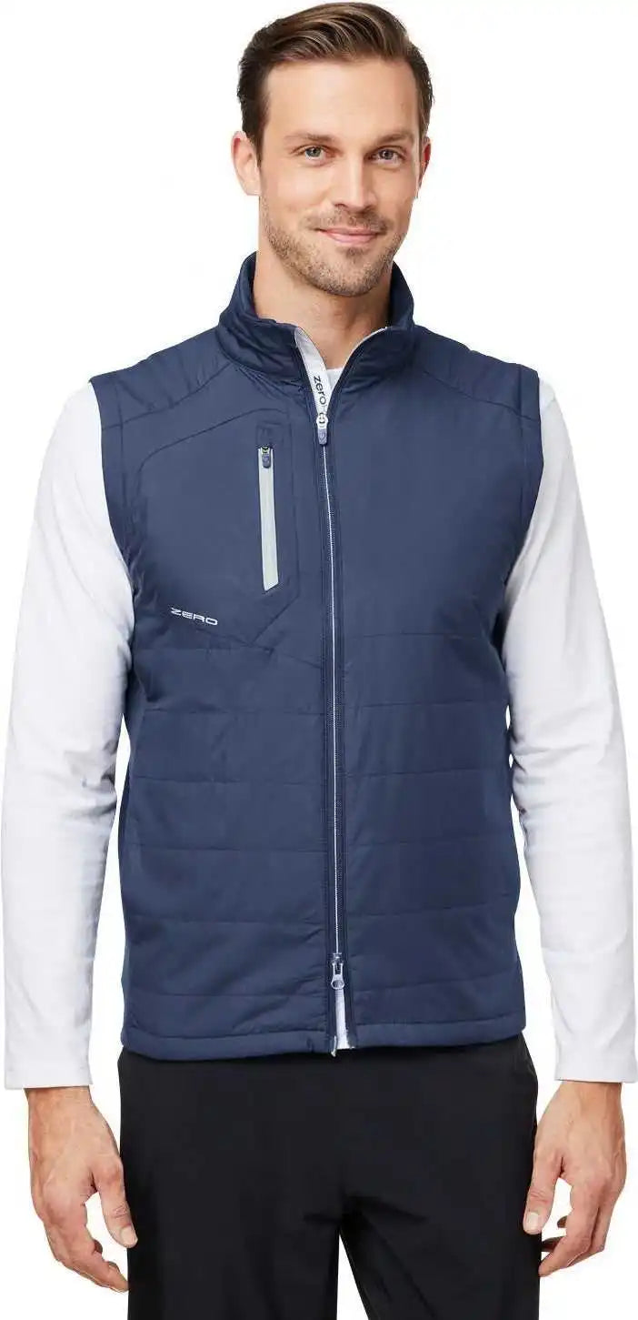 Zero Restriction W1008 Men’s Lightweight Hybrid Vest - Navy