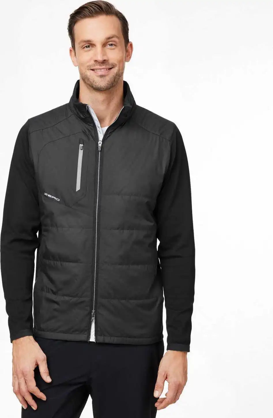 Zero Restriction W1018 Men’s Lightweight Hybrid Jacket - Black