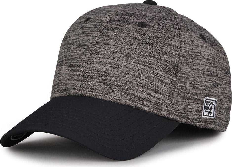 The Game GB445 Athletic Heather and GameChanger Cap - Black - HIT A Double