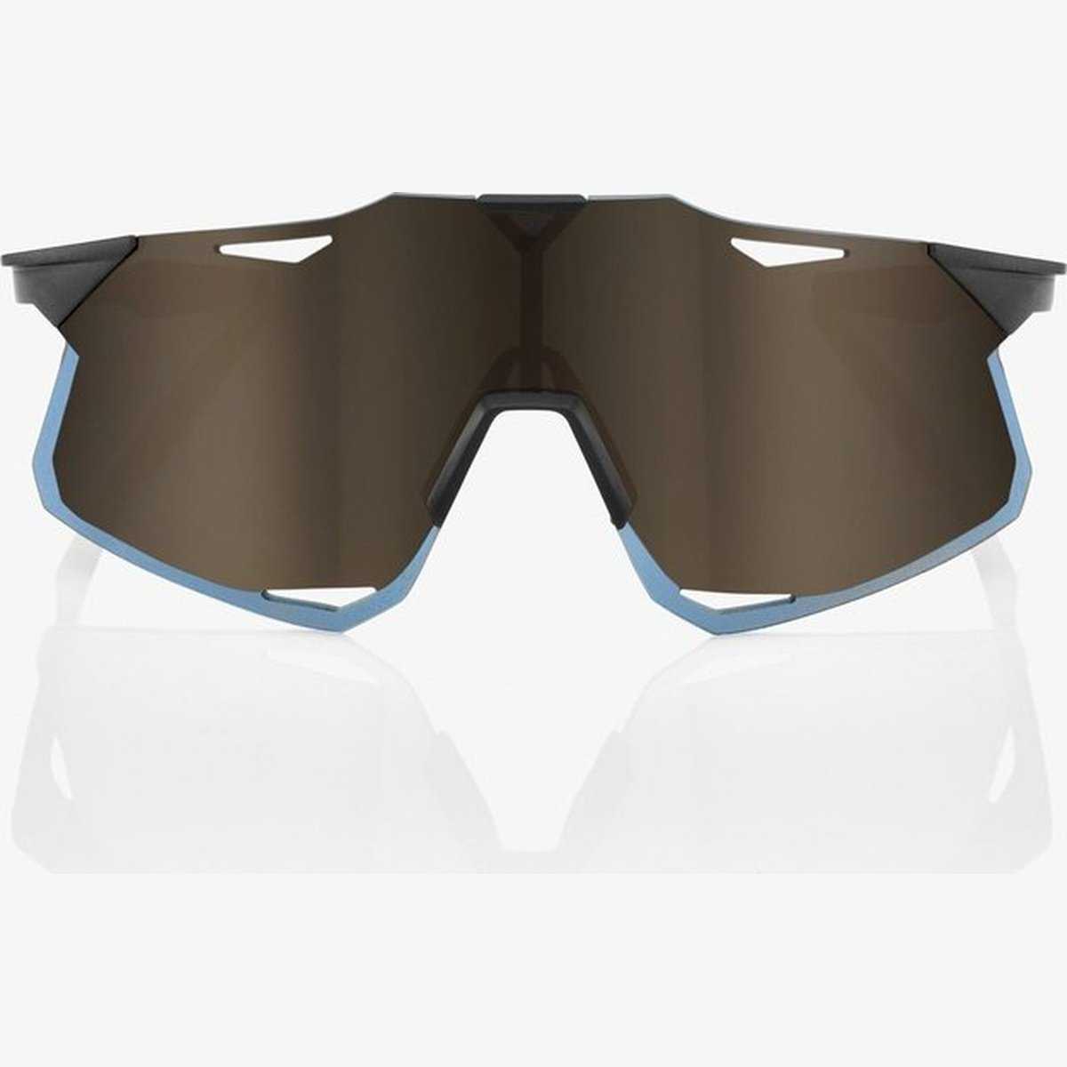 100% 60000-00001 Hypercraft Sunglasses Matte Black with Soft Gold Mirror Lens - HIT a Double - 3
