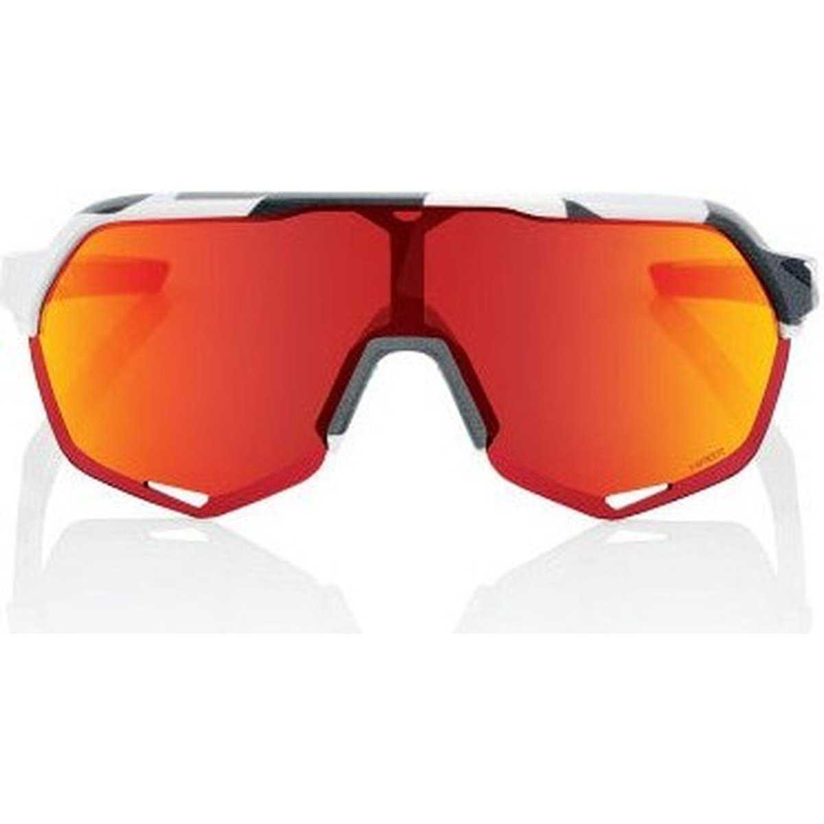 100% 60006-00008 S2 Sunglasses Soft Tact Grey Camo wth HiPER Red Lens - HIT a Double - 2