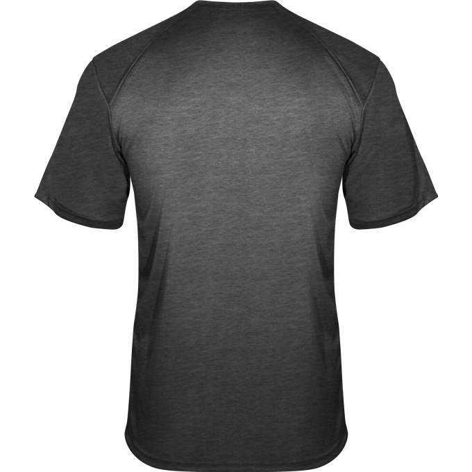 Badger Sport 1000 Fit Flex Tee - Charcoal - HIT a Double - 3