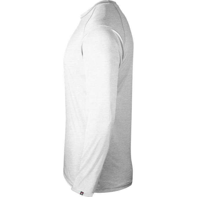 Badger Sport 1001 Fit Flex Long Sleeve Tee - White - HIT a Double - 3