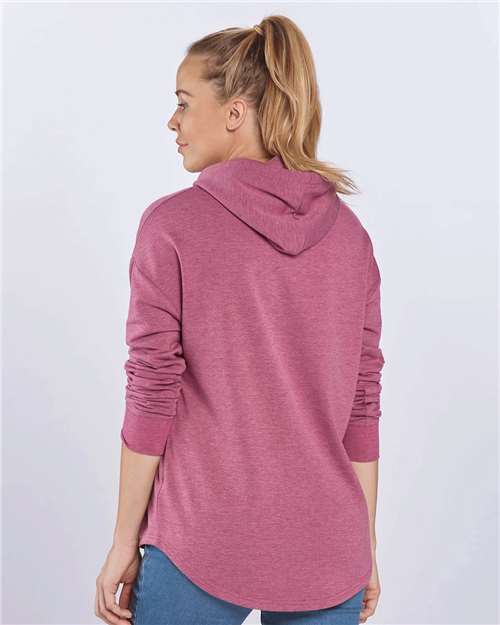 Boxercraft BW5301 Women&#39;s Dream Fleece Hooded Pullover - Orchid Heather - HIT a Double - 3