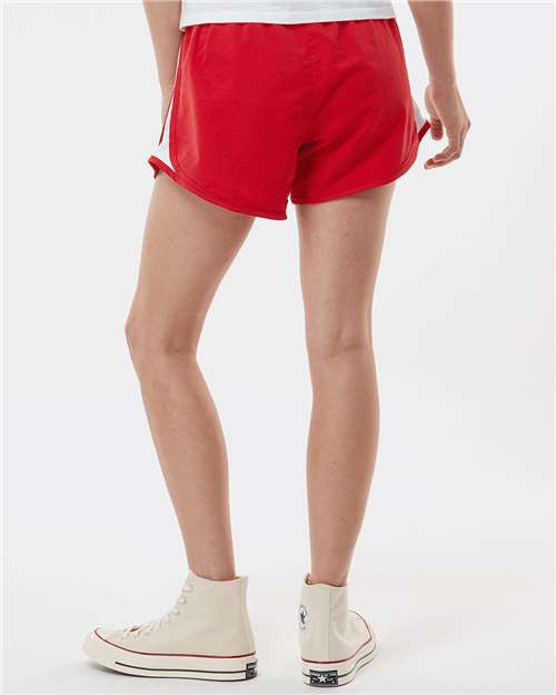 Boxercraft BW6102 Woman&#39;s Sport Shorts - Red - HIT a Double - 4