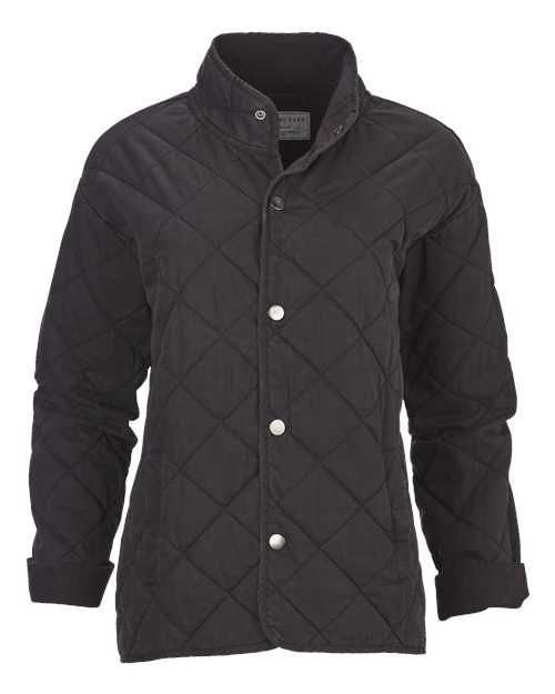 Boxercraft BW8102 Women&#39;s Quilted Market Jacket - Black - HIT a Double - 1