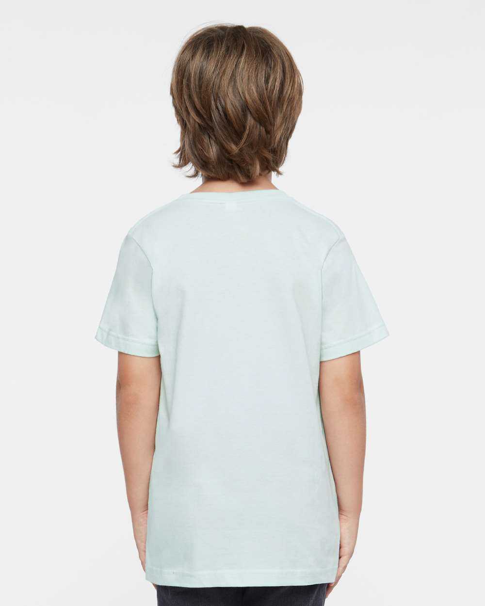Lat 6101 Youth Fine Jersey Tee - Honeydew - HIT a Double - 3