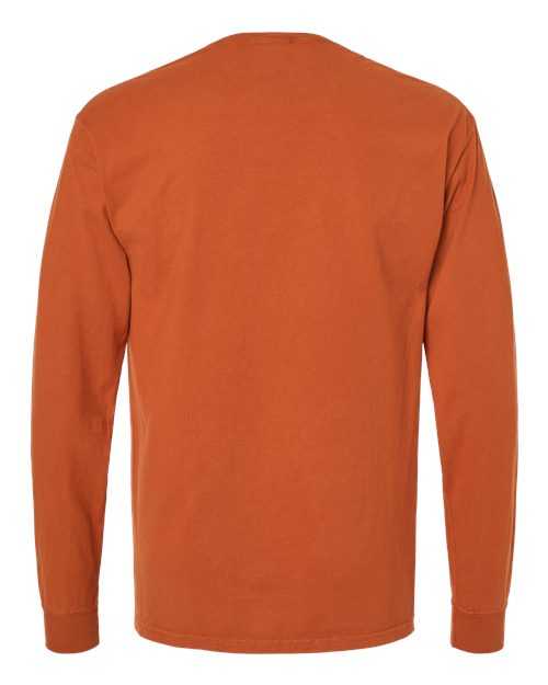 Comfortwash GDH200 Garment Dyed Long Sleeve T-Shirt - Texas Orange - HIT a Double - 6
