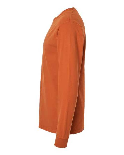 Comfortwash GDH200 Garment Dyed Long Sleeve T-Shirt - Texas Orange - HIT a Double - 5