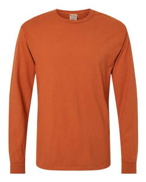 Comfortwash GDH200 Garment Dyed Long Sleeve T-Shirt - Texas Orange - HIT a Double - 4