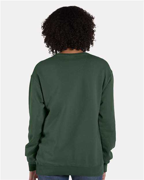 Comfortwash GDH400 Garment Dyed Unisex Crewneck Sweatshirt - Field Green - HIT a Double - 3