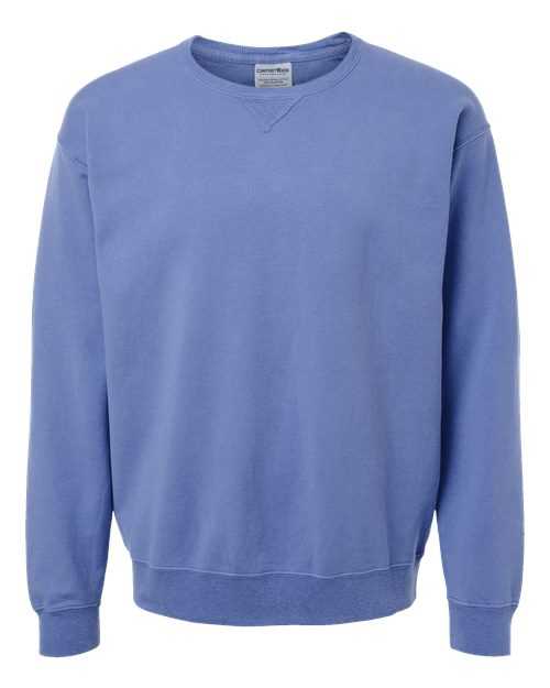 Comfortwash GDH400 Garment Dyed Unisex Crewneck Sweatshirt - Frontier Blue - HIT a Double - 4