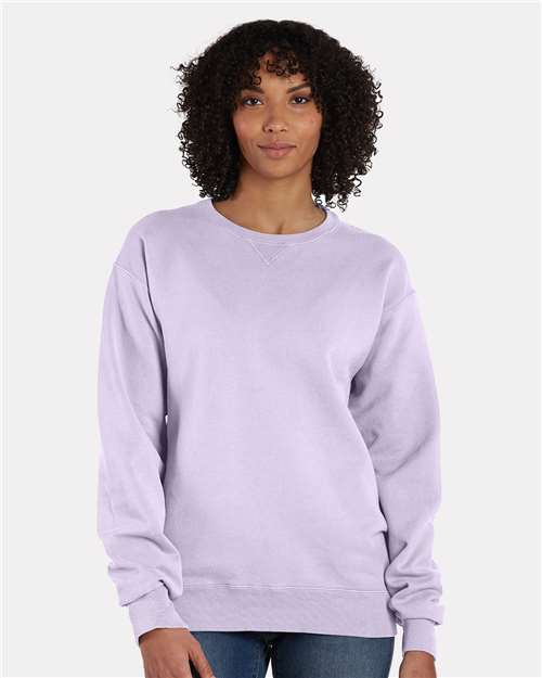 Comfortwash GDH400 Garment Dyed Unisex Crewneck Sweatshirt - Future Lavender