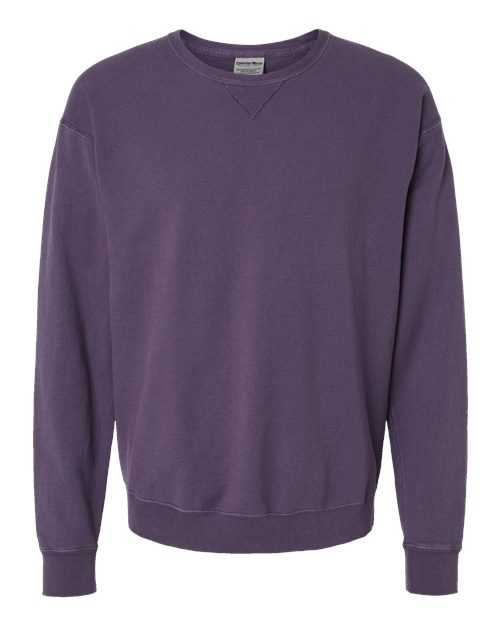 Comfortwash GDH400 Garment Dyed Unisex Crewneck Sweatshirt - Grape Soda - HIT a Double - 4