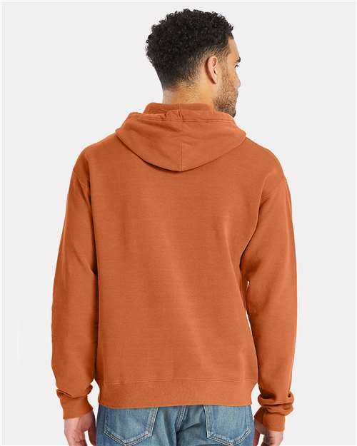 Comfortwash GDH450 Garment Dyed Unisex Hooded Sweatshirt - Texas Orange - HIT a Double - 3