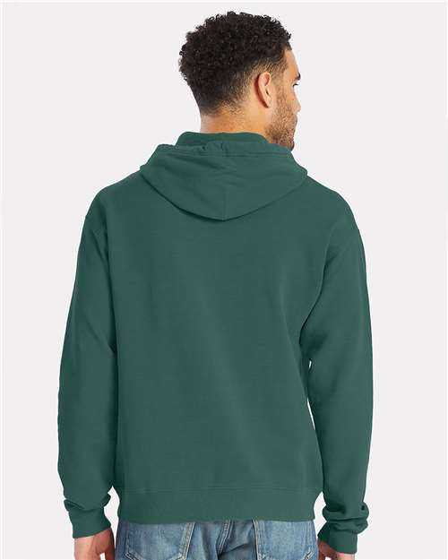 Comfortwash GDH450 Garment Dyed Unisex Hooded Sweatshirt - Field Green - HIT a Double - 3