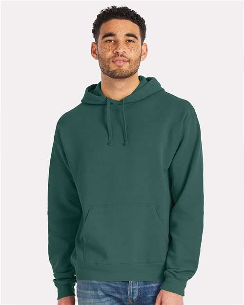 Comfortwash GDH450 Garment Dyed Unisex Hooded Sweatshirt - Field Green