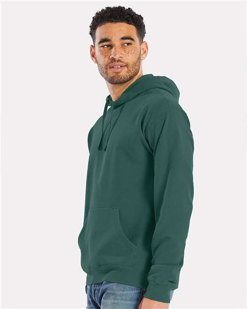 Comfortwash GDH450 Garment Dyed Unisex Hooded Sweatshirt - Field Green - HIT a Double - 2