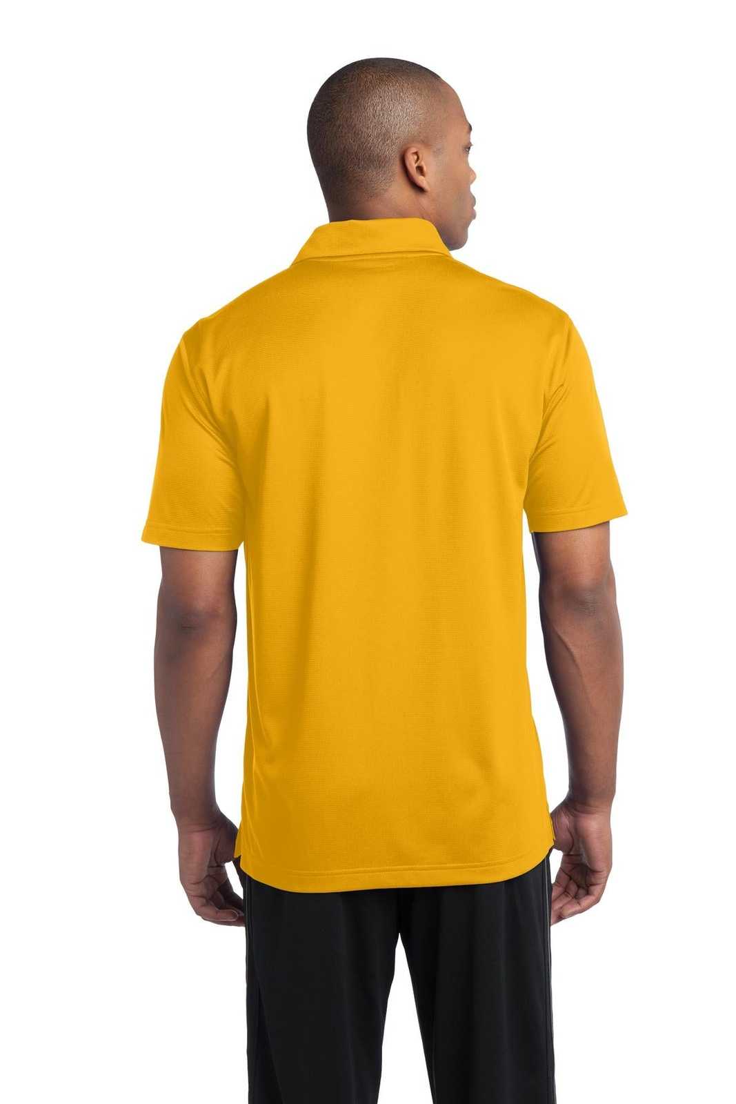Sport-Tek ST690 PosiCharge Active Textured Polo - Gold - HIT a Double - 2