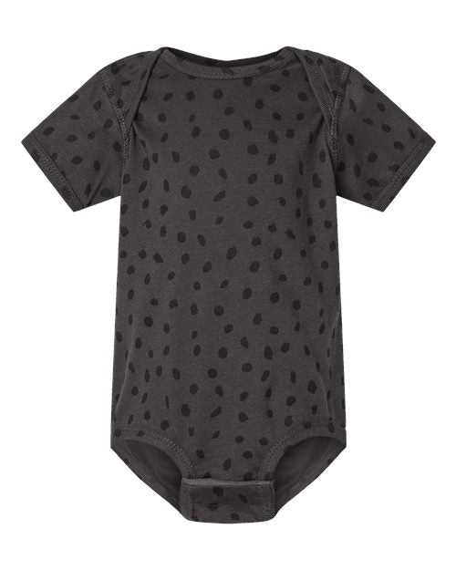 Rabbit Skins 4424 Infant Fine Jersey Bodysuit - Slate Spot - HIT a Double - 2