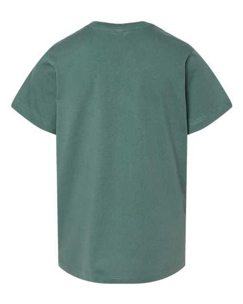 Lat 6101 Youth Fine Jersey Tee - Basil - HIT a Double - 1