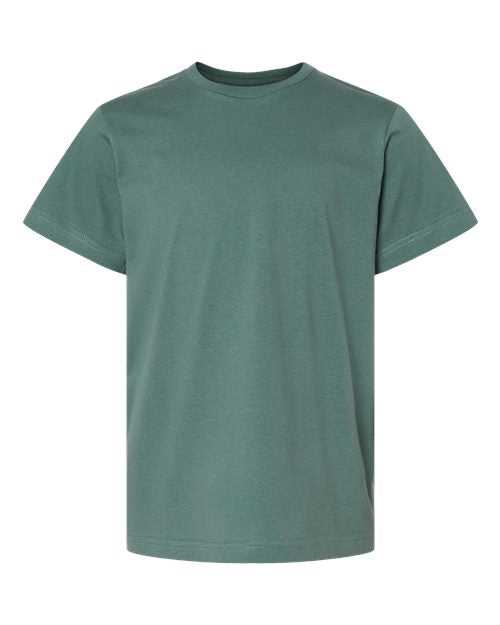 Lat 6101 Youth Fine Jersey Tee - Basil - HIT a Double - 2