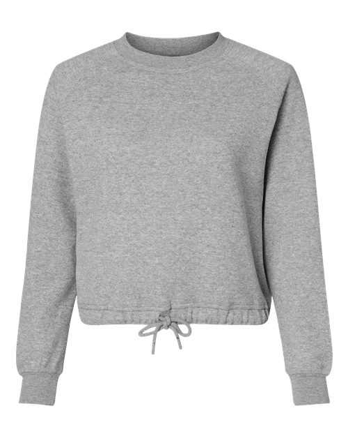 Lat 3528 Women&#39;s Relaxed 3-End Boxy Fleece - Heather - HIT a Double - 2