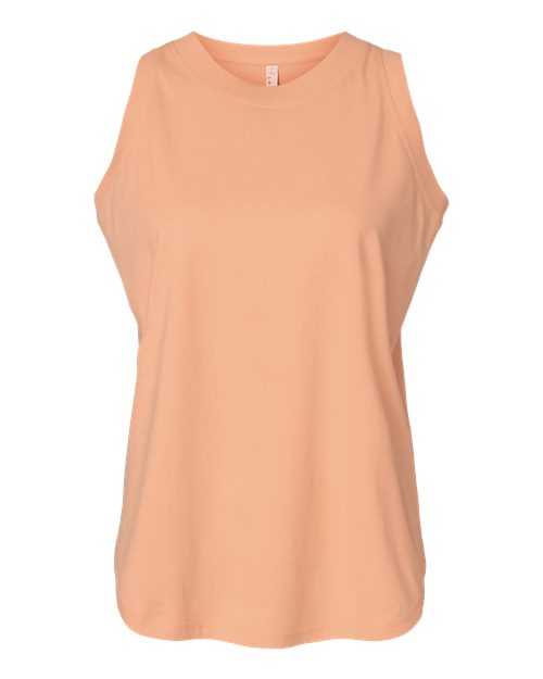 Lat 3592 Women's Relaxed Fine Jersey Tank Top - Peachy - HIT a Double - 1