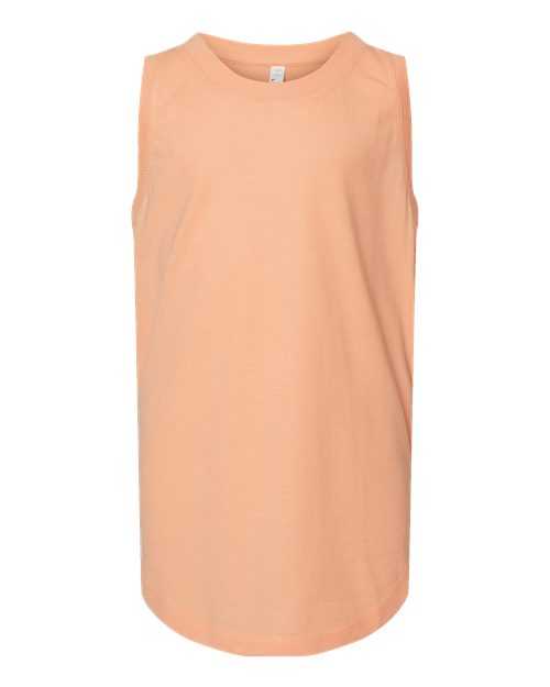Lat 2692 Girls&#39; Relaxed Fine Jersey Tank Top - Peachy - HIT a Double - 2