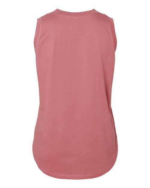 Lat 3892 Women's Curvy Relaxed Fine Jersey Tank - Mauvelous - HIT a Double - 1