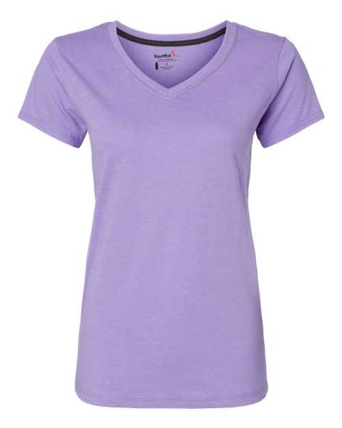 Kastlfel 2011 Women&#39;s RecycledSoft V-Neck T-Shirt - Violet - HIT a Double - 2