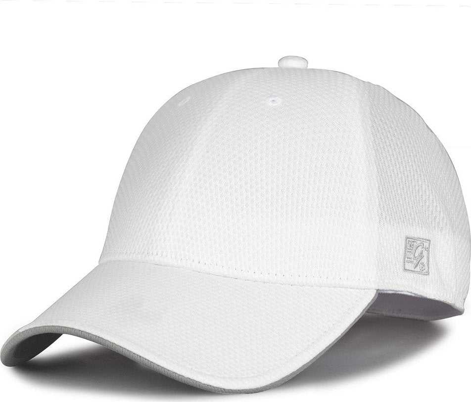 The Game GB451 One Touch Performance Cap - White Light Gray - HIT A Double