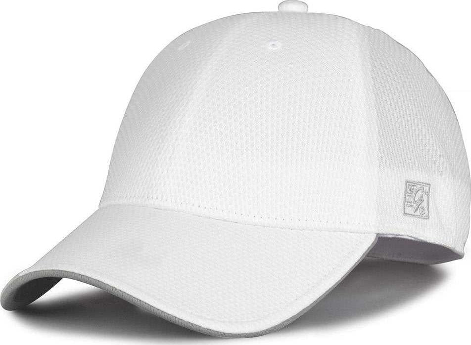 The Game GB451 One Touch Performance Cap - White Light Gray - HIT A Double