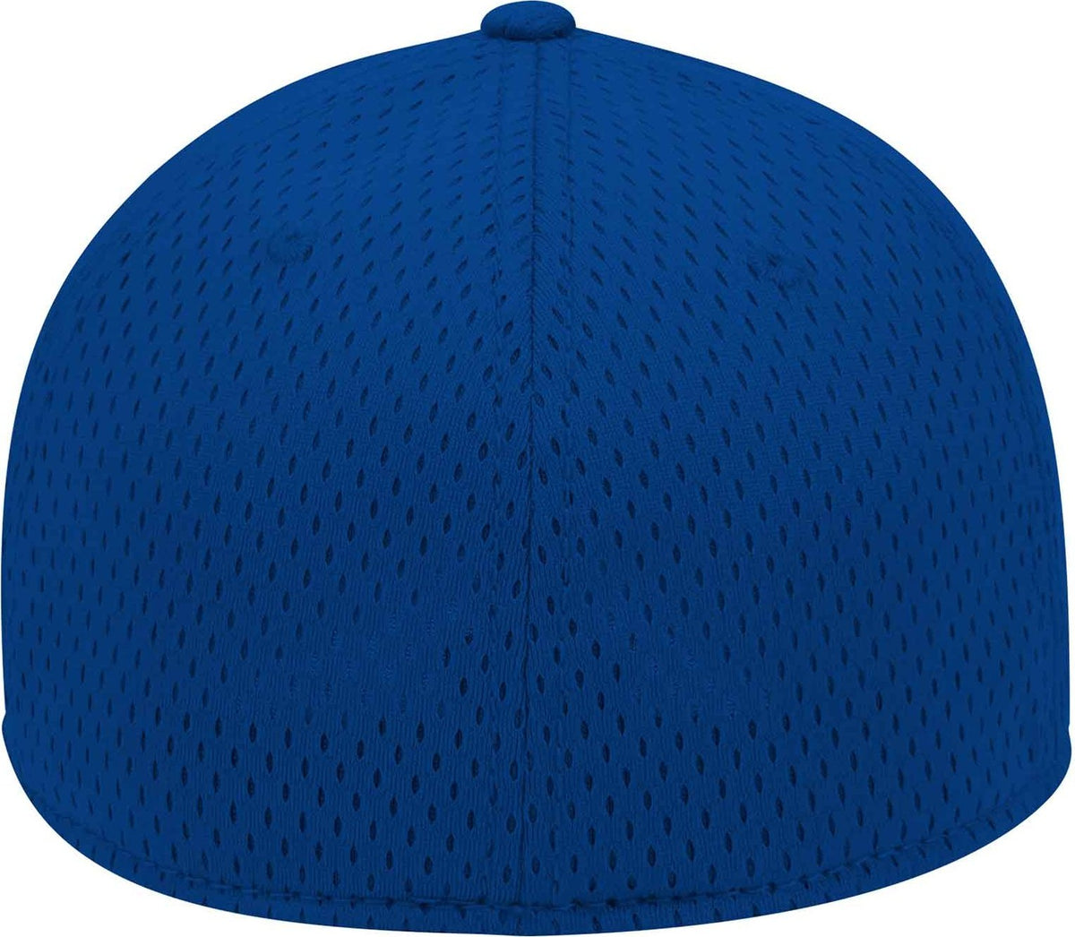 OTTO 11-1168 Stretchable Polyester Pro Mesh Flex 6 Panel Low Profile Baseball Cap - Royal - HIT a Double - 2