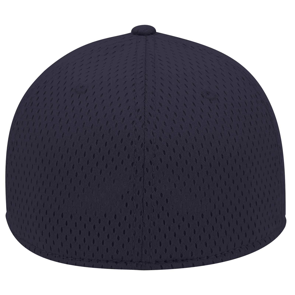 OTTO 11-1168 Stretchable Polyester Pro Mesh Flex 6 Panel Low Profile Baseball Cap - Navy - HIT a Double - 2