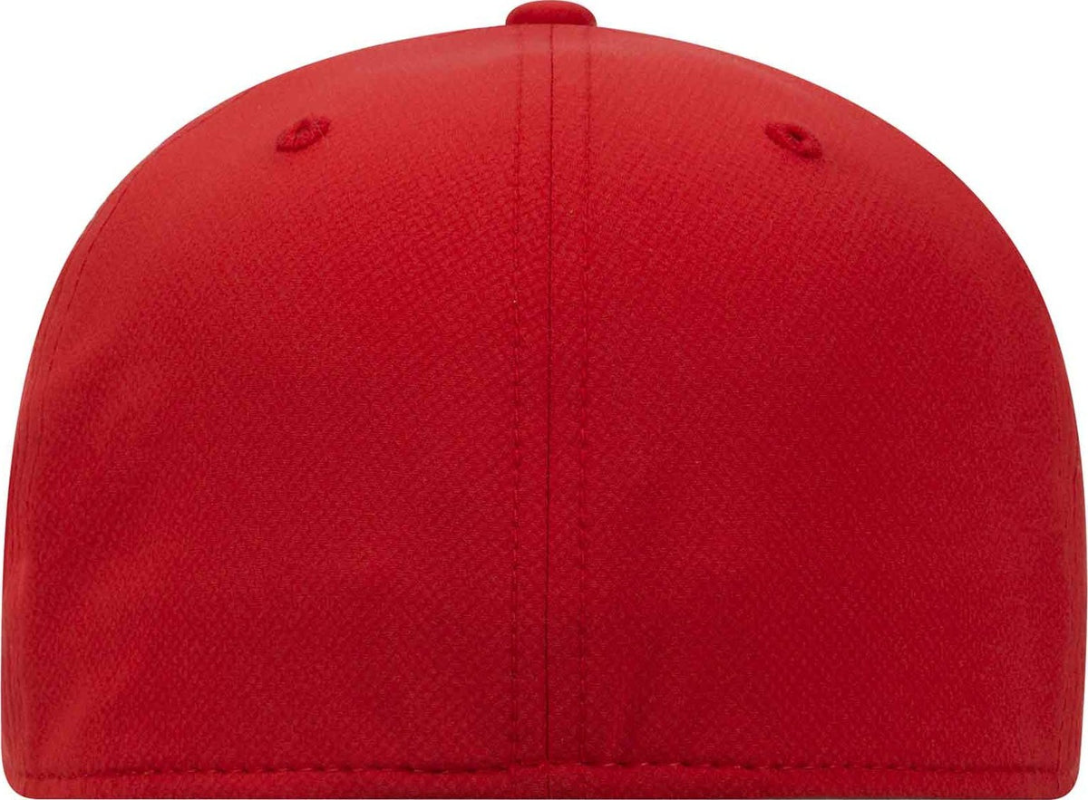 OTTO 11-1257 Flex 6 Panel Low Profile UPF 50+ Cool Comfort Performance Stretchable Knit Cap - Red - HIT a Double - 2