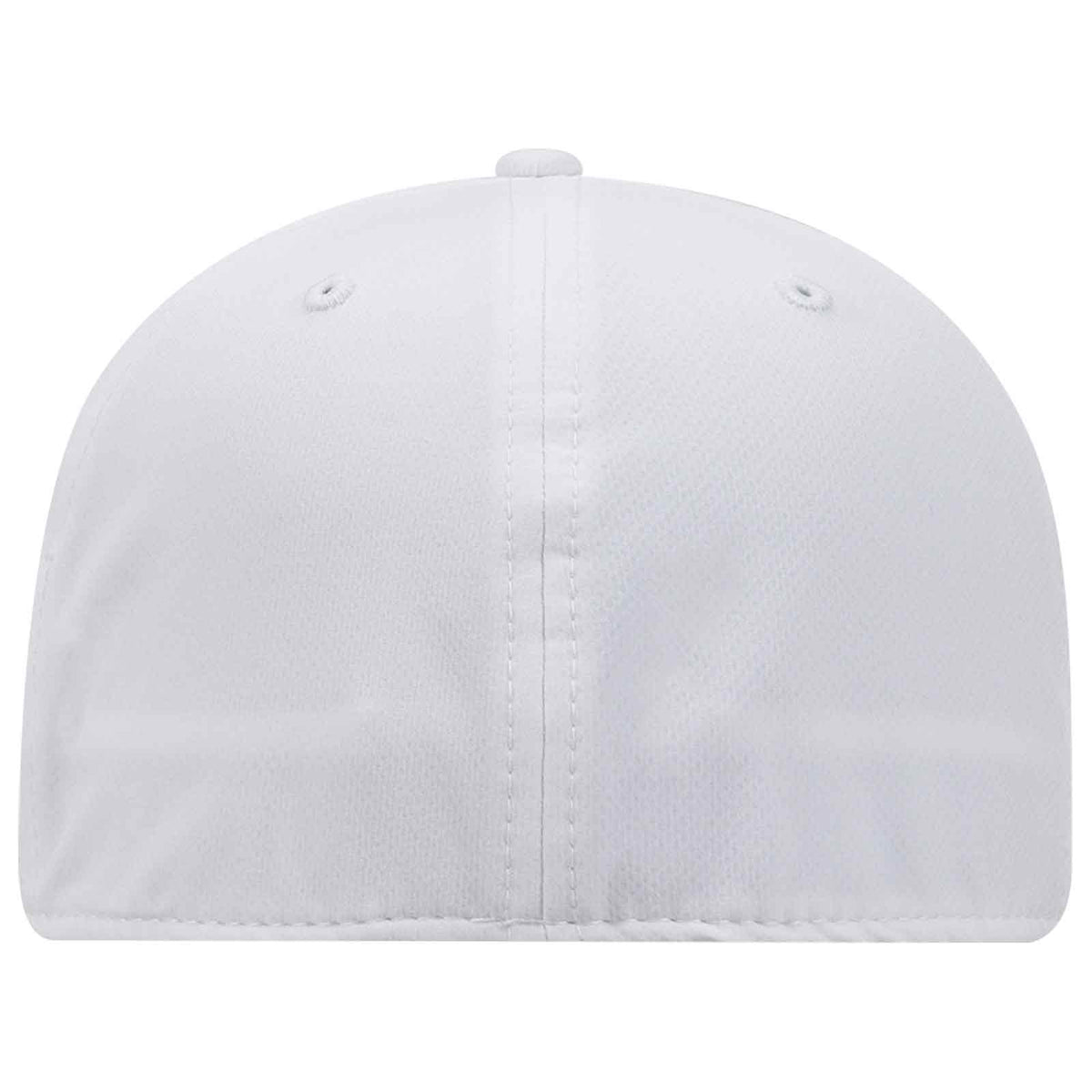 OTTO 11-1257 Flex 6 Panel Low Profile UPF 50+ Cool Comfort Performance Stretchable Knit Cap - White - HIT a Double - 2