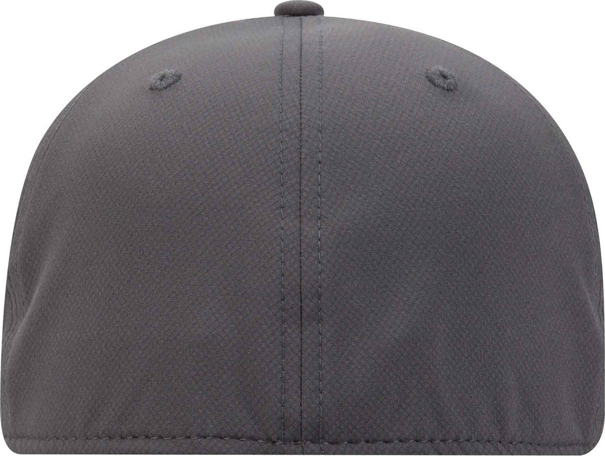 OTTO 11-1257 Flex 6 Panel Low Profile UPF 50+ Cool Comfort Performance Stretchable Knit Cap - Charcoal Gray - HIT a Double - 2
