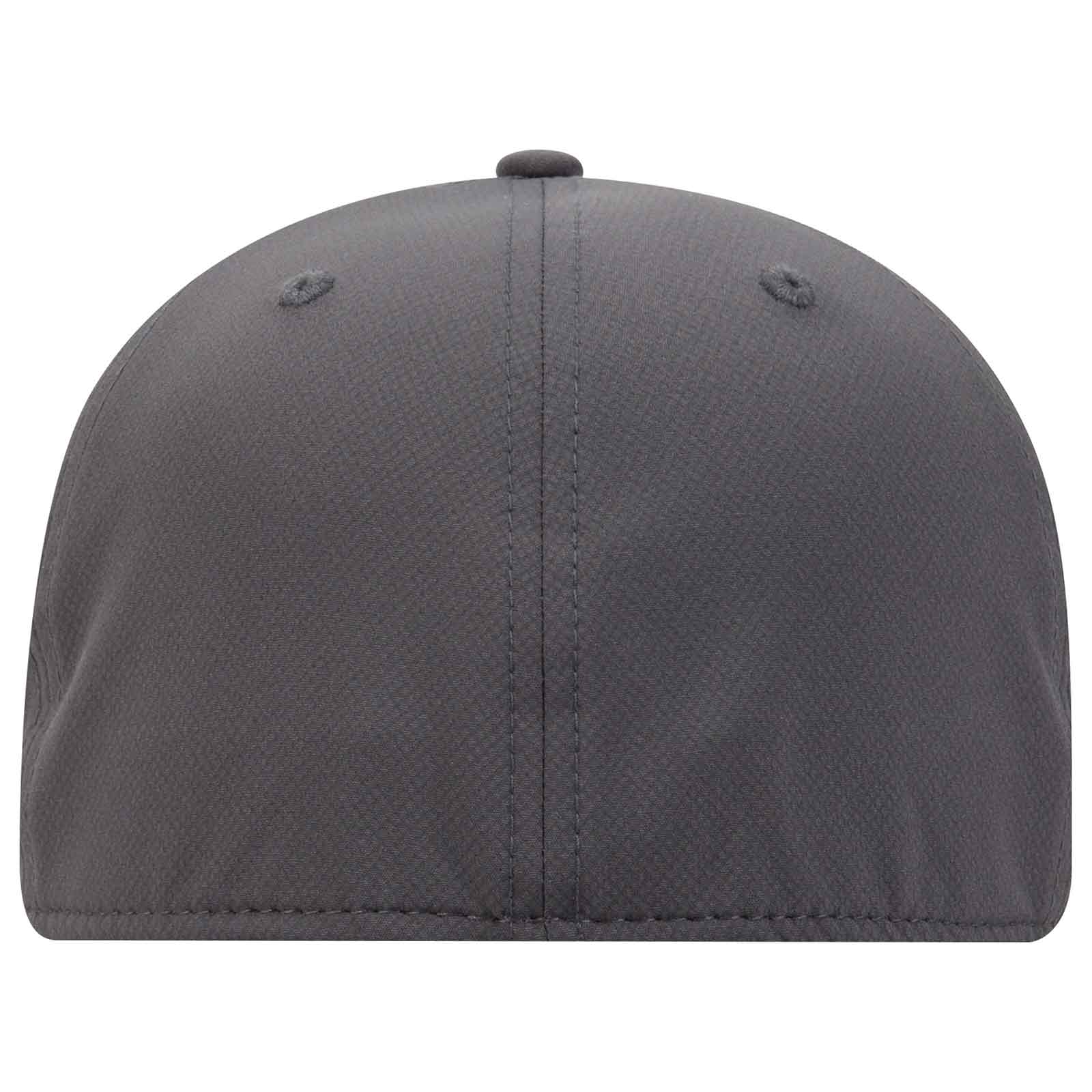 OTTO 11-1257 Flex 6 Panel Low Profile UPF 50+ Cool Comfort Performance Stretchable Knit Cap - Charcoal Gray - HIT a Double - 1