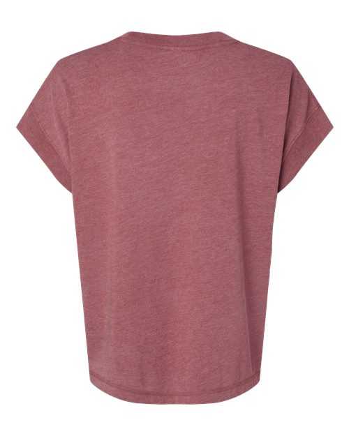 Lat 3502 Women's Relaxed Vintage Wash Tee - Washed Rouge - HIT a Double - 1